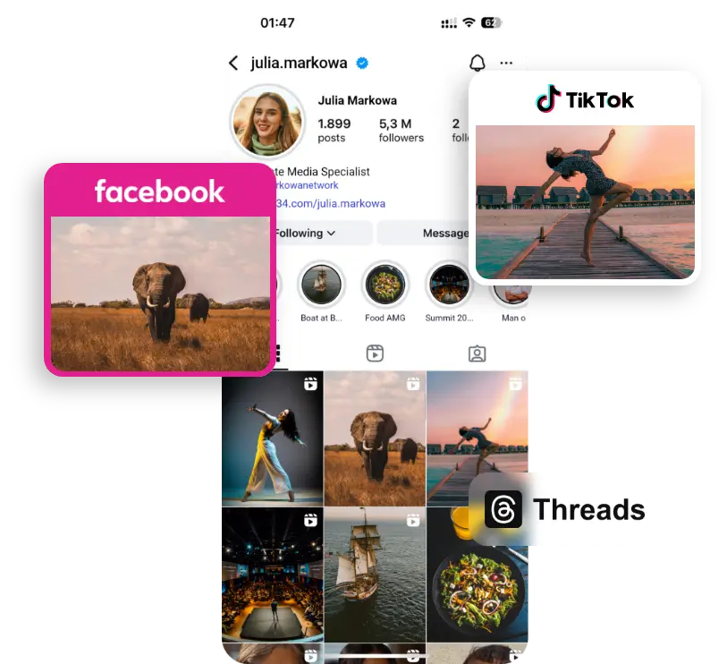 social media feature
